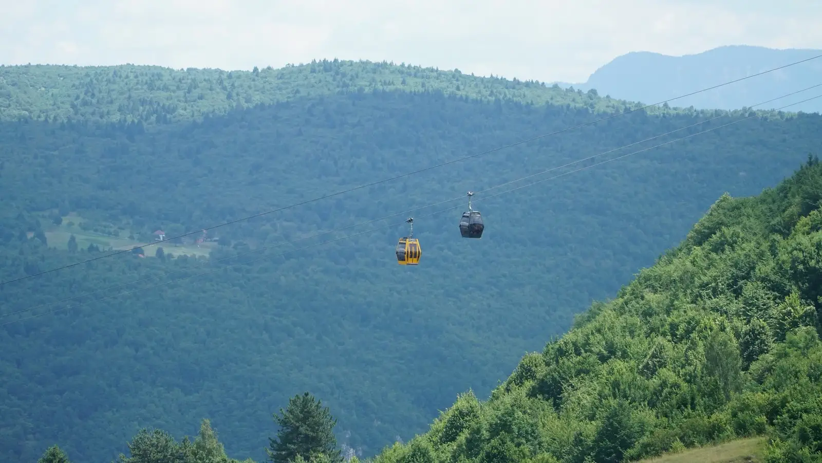 The Trebević cable car